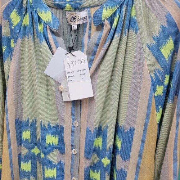 Maxi Mutli-Colored Dress Blue - Picture 5 of 7